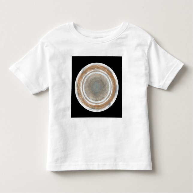 Color map of Jupiter Toddler T-shirt (Front)