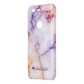 Color Marble Pattern Personalization Uncommon Google Pixel Case (Back/Left)