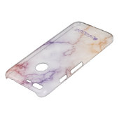 Color Marble Pattern Personalization Uncommon Google Pixel XL Case (Top)