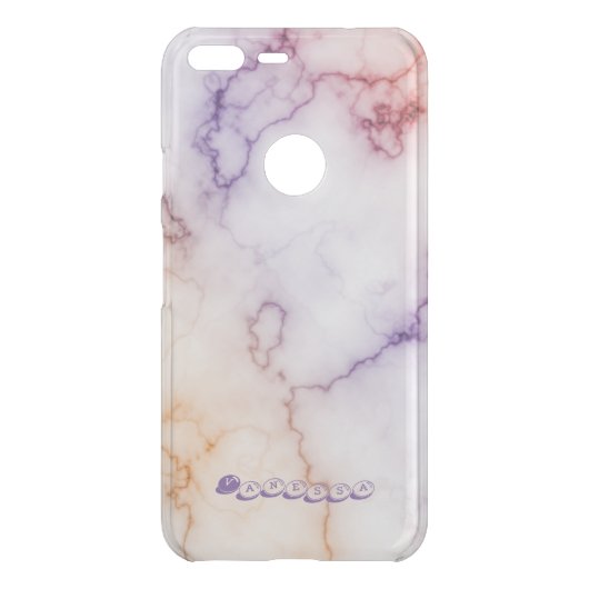 Color Marble Pattern Personalization Uncommon Google Pixel XL Case (Back)