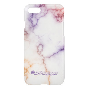 Color Marble Pattern Personalization iPhone SE/8/7 Case
