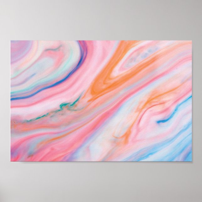 color marble Value Poster Paper (Matte) (Front)