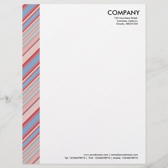 Color Margin - Stripes 310515 (012) Letterhead (Front)