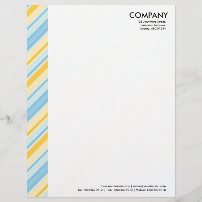Color Margin - Stripes 310515 (03) Letterhead (Front)
