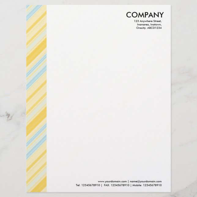 Color Margin - Stripes 310515 (04) Letterhead (Front)