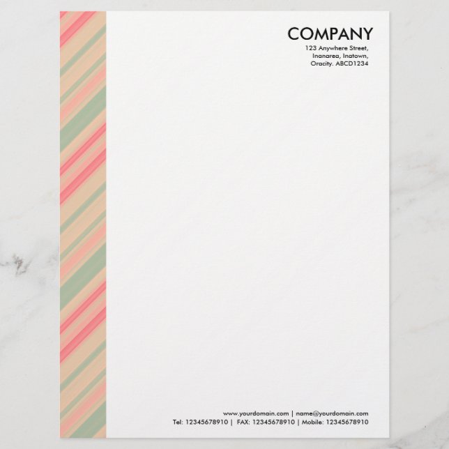 Color Margin - Stripes 310515 (05) Letterhead (Front)
