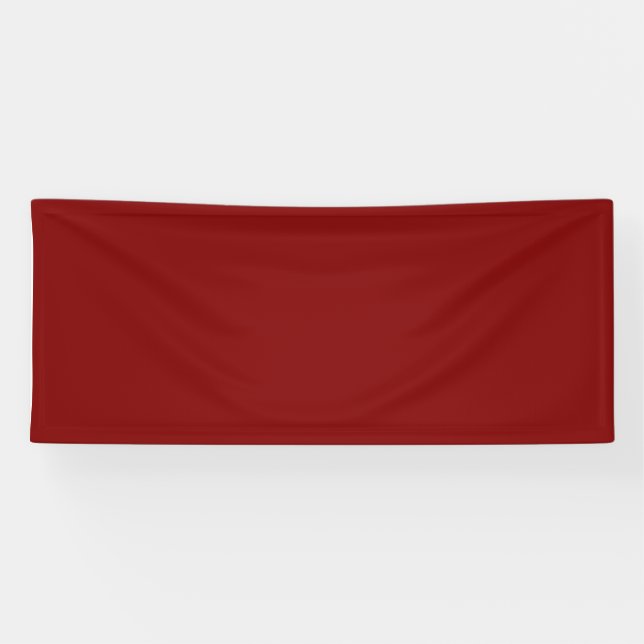 color maroon banner (Horizontal)