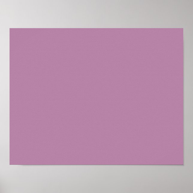 color mauve poster (Front)