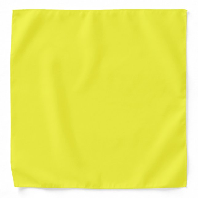 color maximum yellow bandana (Front)