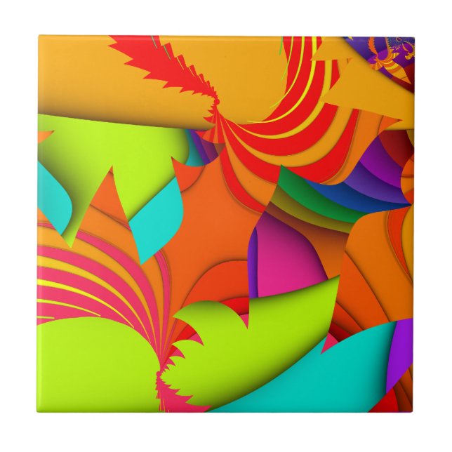 Color Me Bright Tile #1 (Front)