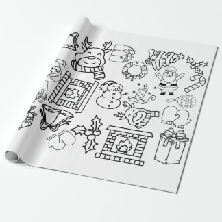Color Me - Christmas Wrapping Paper