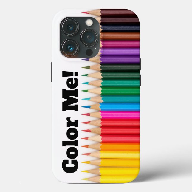 "Color Me!" Customized Cell Phone Case (Back)