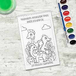 Color Me Dinosaurs | Kids Coloring Book Calendar