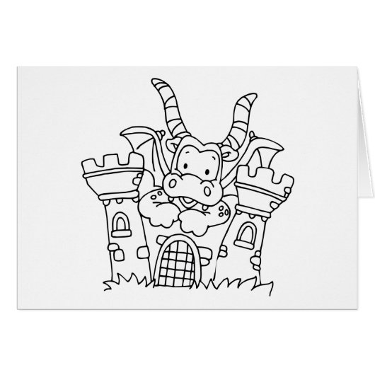 Color Me Dragon and Castle (Front Horizontal)