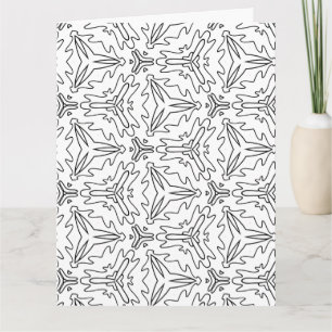 color me dragonfly love greeting card