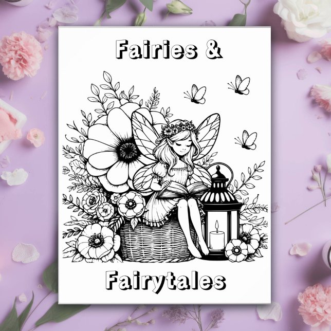Color Me | Fairies and Fairytales Poster (Creator Uploaded)