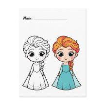 Color Me Frozen | Kids Activity Cards