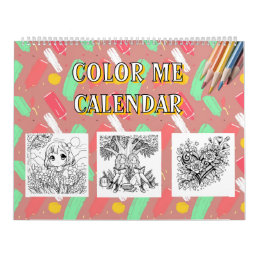 Color Me | Fun Adult Coloring Calendar