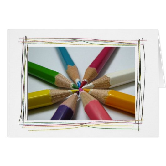 Color Me Happy! Cards (Front Horizontal)