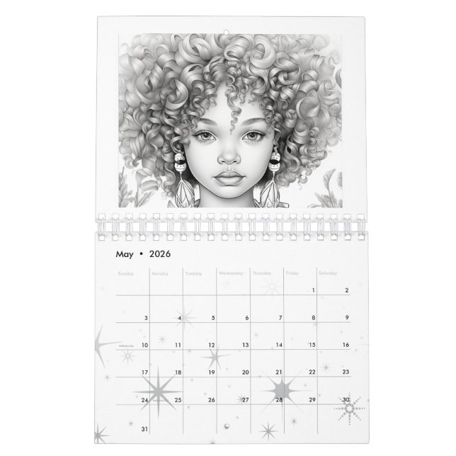 Color me in calendar (May 2026)
