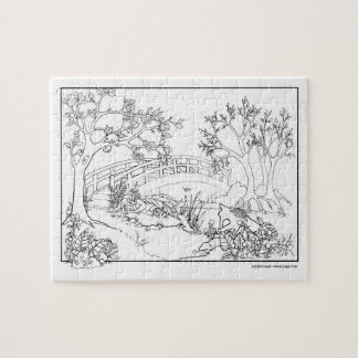 COLOR ME! Make your own unique gift item Jigsaw Puzzle