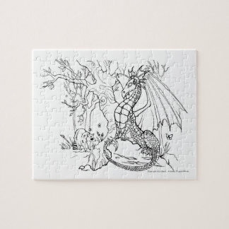 COLOR ME! Make your own unique gift item Jigsaw Puzzle