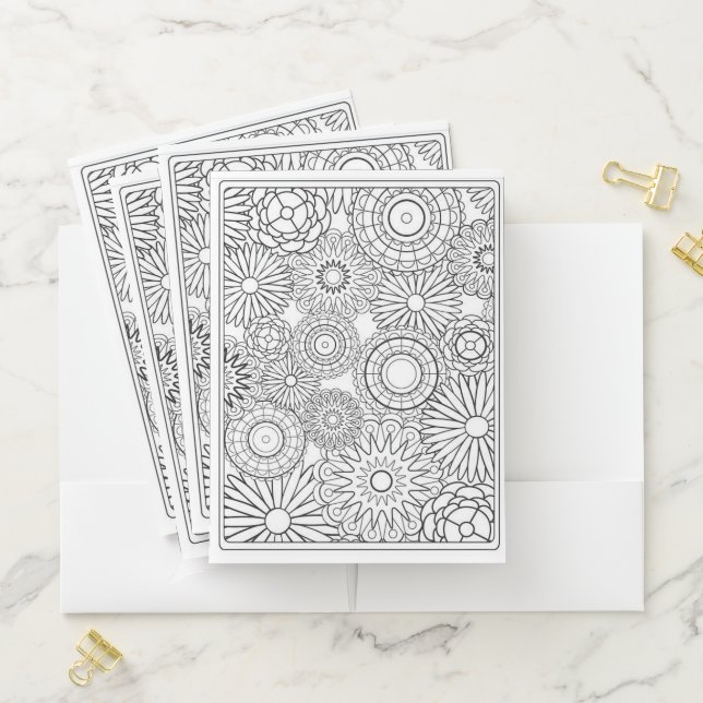 Color Me Pocket Folder (In Situ)