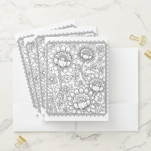 Color Me Pocket Folder (In Situ)