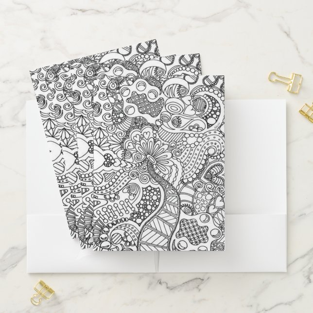 Color Me Pocket Folder (In Situ)