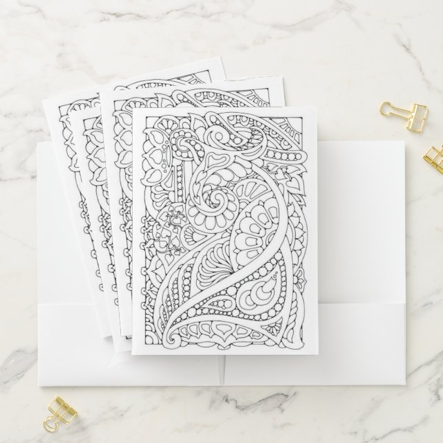 Color Me Pocket Folder (In Situ)