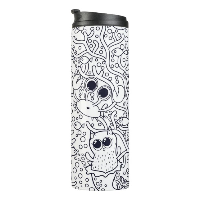 Color me pretty - Thermal Tumbler (Rotated Right)