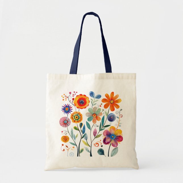 Color Me Pretty Tote Bag (Front)