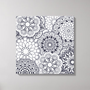 Color Me Pretty -Wrapped Canvas (Gloss) Print