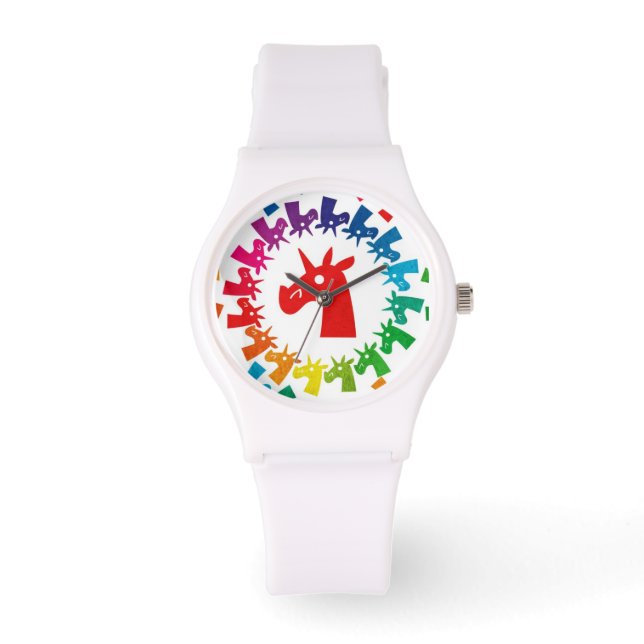 Color Me Rainbow Unicorn Watch (Front)