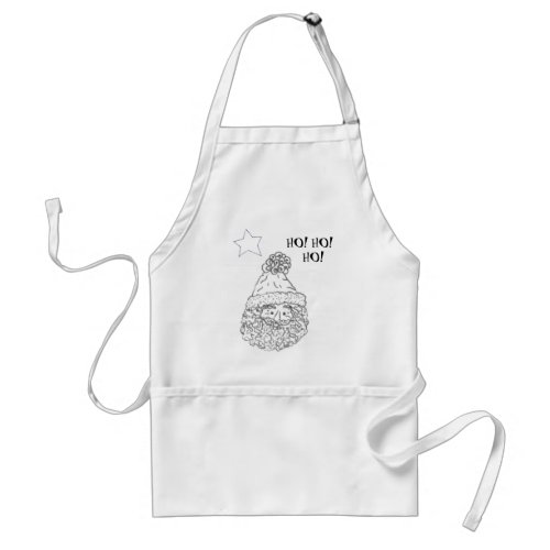 Color_Me Santa apron