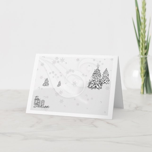 Color Me - Tis the Season Holiday Card (Front)