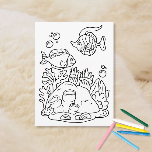 Color Me Two Fish Kids Activity