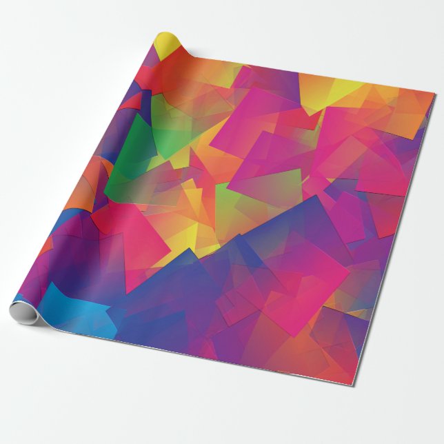 Color me Wildly.... Wrapping Paper (Unrolled)