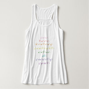 Color Meaning Rainbow Text LGBTQ Gay Pride 2021 Tank Top