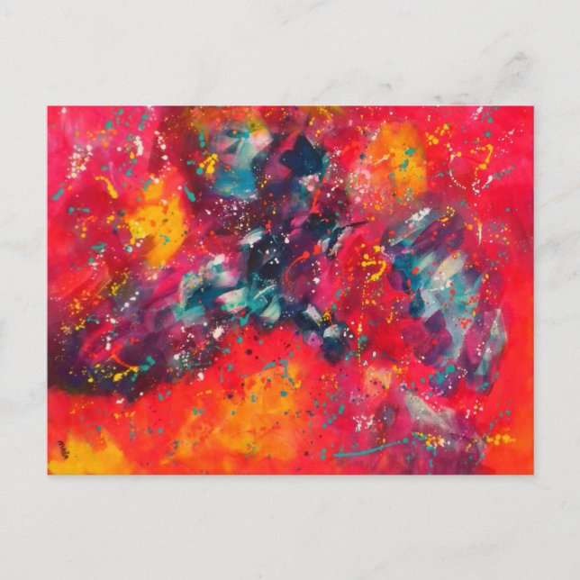 Color Meditation Postcard (Front)