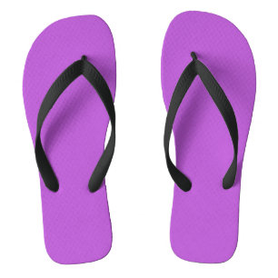 color medium orchid flip flops