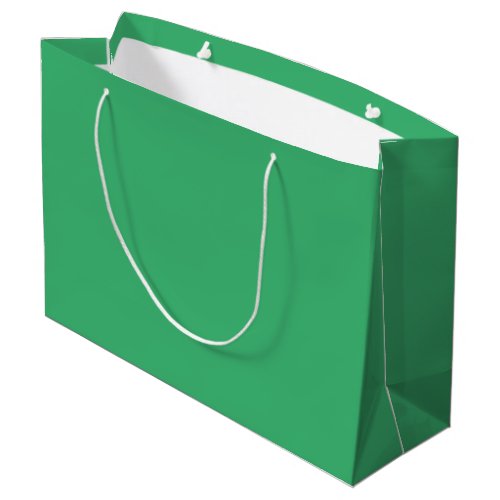 color medium sea green large gift bag