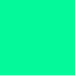 color medium spring green cutout<br><div class="desc">color medium spring green 00FA9A</div>