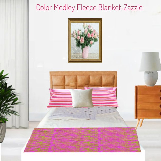 Color Medley Fleece Blanket (Creator Uploaded)