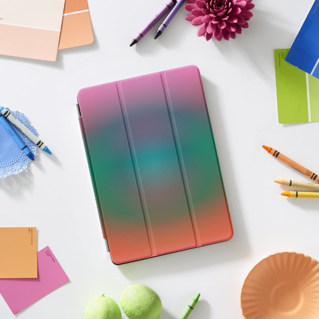 color mirage  iPad pro cover (Desk)