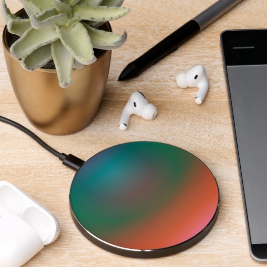 color mirage wireless charger (Desk 2)