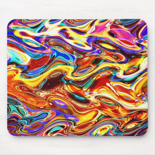 Color Mix 01 Mouse Pad (Front)