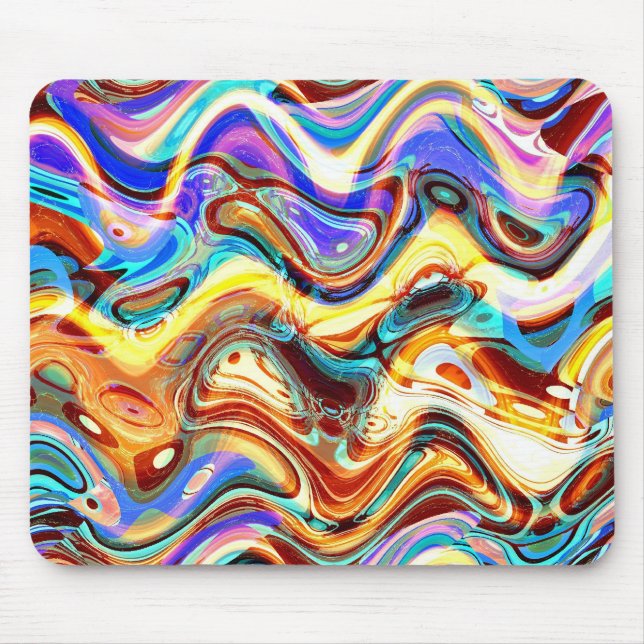 Color Mix 02 Mouse Pad (Front)