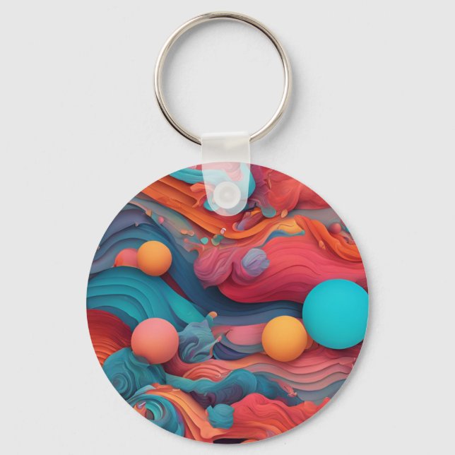 Color Mix Keychain (Front)