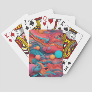 Color Mix Poker Cards